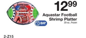 The Fresh Grocer Football shrimp platter offer