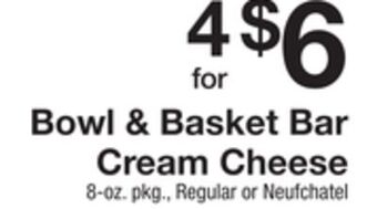 The Fresh Grocer Bar cream cheese offer