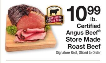 The Fresh Grocer Store made roast beef offer
