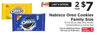 ShopRite Oreo cookies family size offer