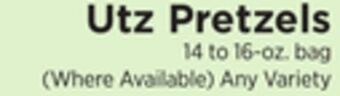 ShopRite Pretzels offer