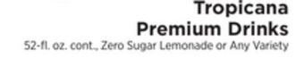 ShopRite Premium drinks offer