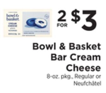 ShopRite Bar cream cheese offer