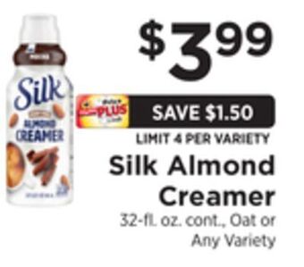 ShopRite Almond creamer offer