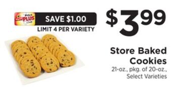 ShopRite Store baked cookies offer
