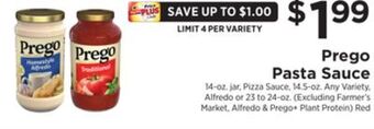 ShopRite Pasta sauce offer