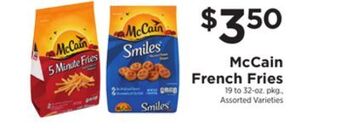 ShopRite French fries offer