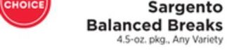 ShopRite Balanced breaks offer