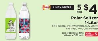 ShopRite Seltzer 1-liter offer