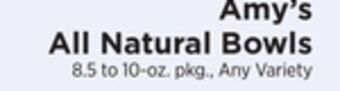 ShopRite All natural bowls offer