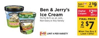 ShopRite Ice cream offer