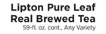 ShopRite Pure leaf real brewed tea offer