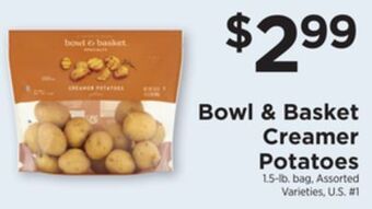 ShopRite Creamer potatoes offer