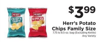 ShopRite Potato chips family size offer