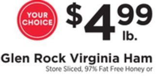 ShopRite Virginia ham offer