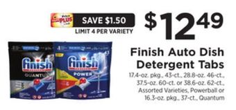 ShopRite Auto dish detergent tabs offer