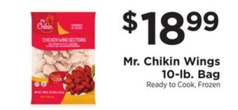 ShopRite Wings 10-lb. bag offer