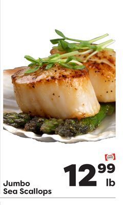 Weis Markets Jumbo sea scallops offer