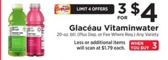 ShopRite Vitaminwater offer