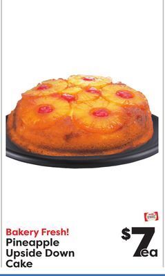 Weis Markets Pineapple upside down cake offer