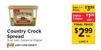 ShopRite Spread offer