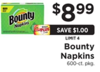 ShopRite Napkins offer
