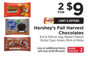 ShopRite Fall harvest chocolates offer
