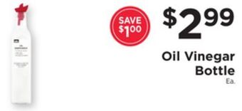 ShopRite Oil vinegar bottle offer