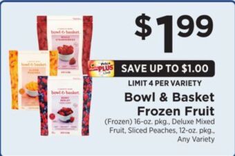 ShopRite Frozen fruit offer