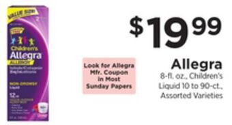 ShopRite Allegra offer