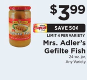 ShopRite Gefilte fish offer