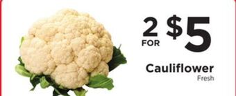 ShopRite Cauliflower offer
