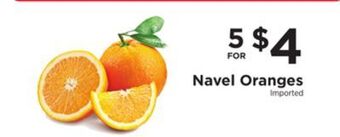 ShopRite Navel oranges offer