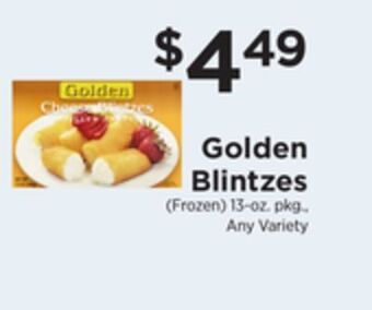 ShopRite Blintzes offer