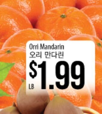 Hmart Orri mandarin offer