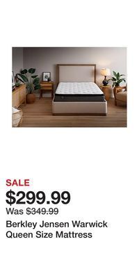 Berkley jensen warwick queen size mattress