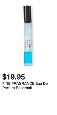 Victoria's Secret Fine fragrance eau de parfum rollerball offer
