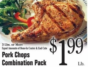 Morton Williams Pork Chops Combination Pack offer