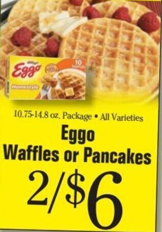 Morton Williams Eggo Waffles or Pancakes offer