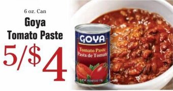 Goya Tomato Paste 6 oz. Can