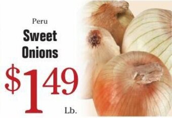 Morton Williams Peru Sweet Onions offer