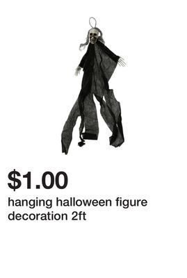 Five Below Hanging halloween figure decoration 2ft offer