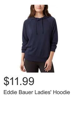 Costco Eddie bauer ladies' hoodie offer
