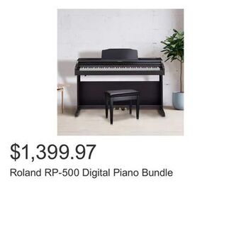 Costco Roland rp-500 digital piano bundle offer
