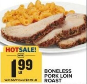 Food Lion BONELESS PORK LOIN ROAST offer