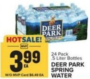 Food Lion DEER PARK SPRING WATER offer