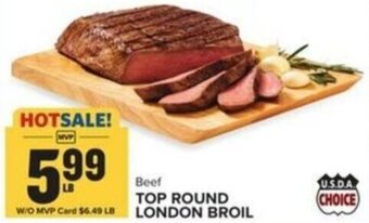 Food Lion Beef TOP ROUND LONDON BROIL offer