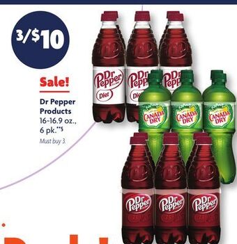 Family Dollar Dr pepper products offer