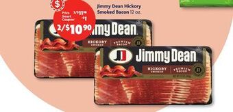 Family Dollar Jimmy dean hickory smoked bacon offer