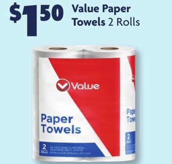 Family Dollar Value paper towels offer